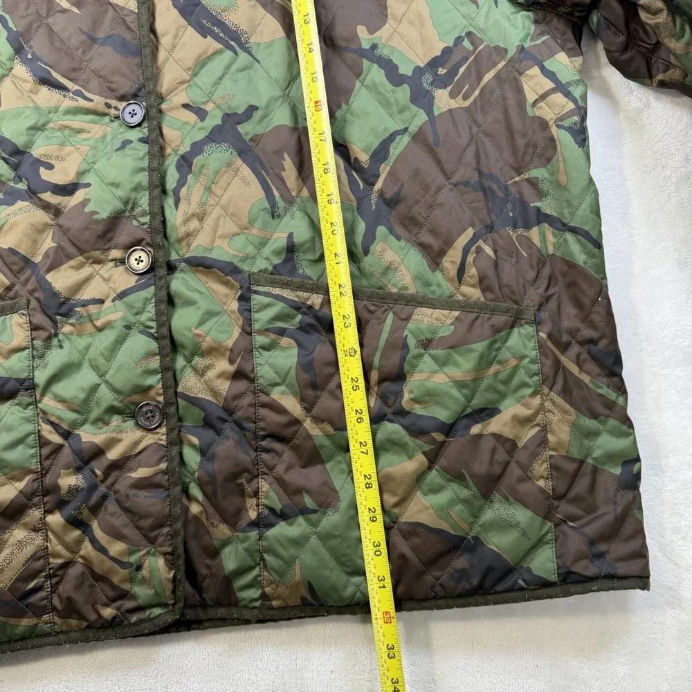 Polo Ralph Lauren Mens Jacket Green 3XL Reversible Quilted Camo Barn